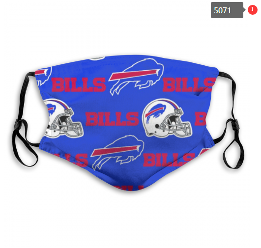 2020 NFL Buffalo Bills #11 Dust mask with filter->nfl dust mask->Sports Accessory